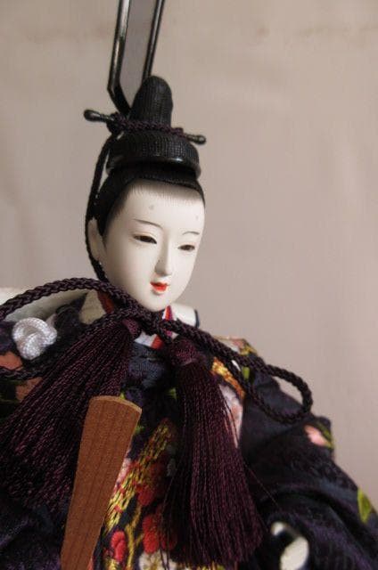 Ｔokara 吉徳大光　麗しいお顔の衣装着　びな　高級木胴