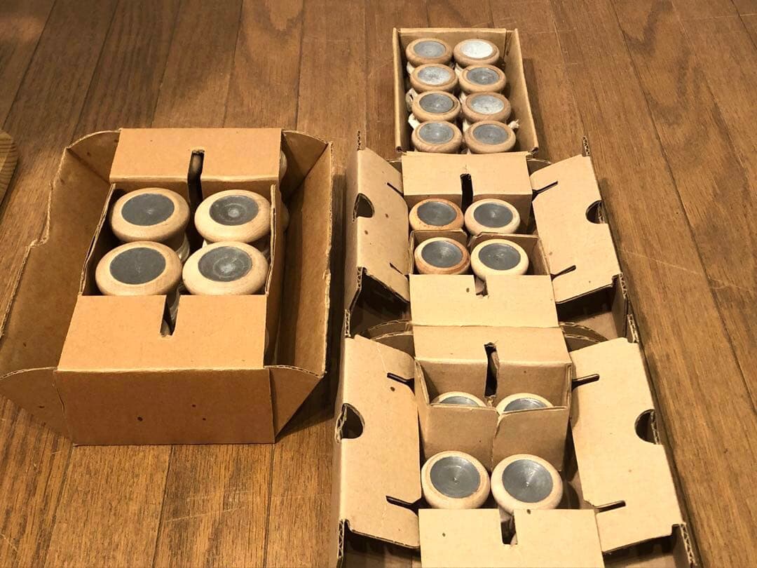 雅流 組紐台 丸台 組台 おもり 糸付き 組紐道具 無垢材 ②