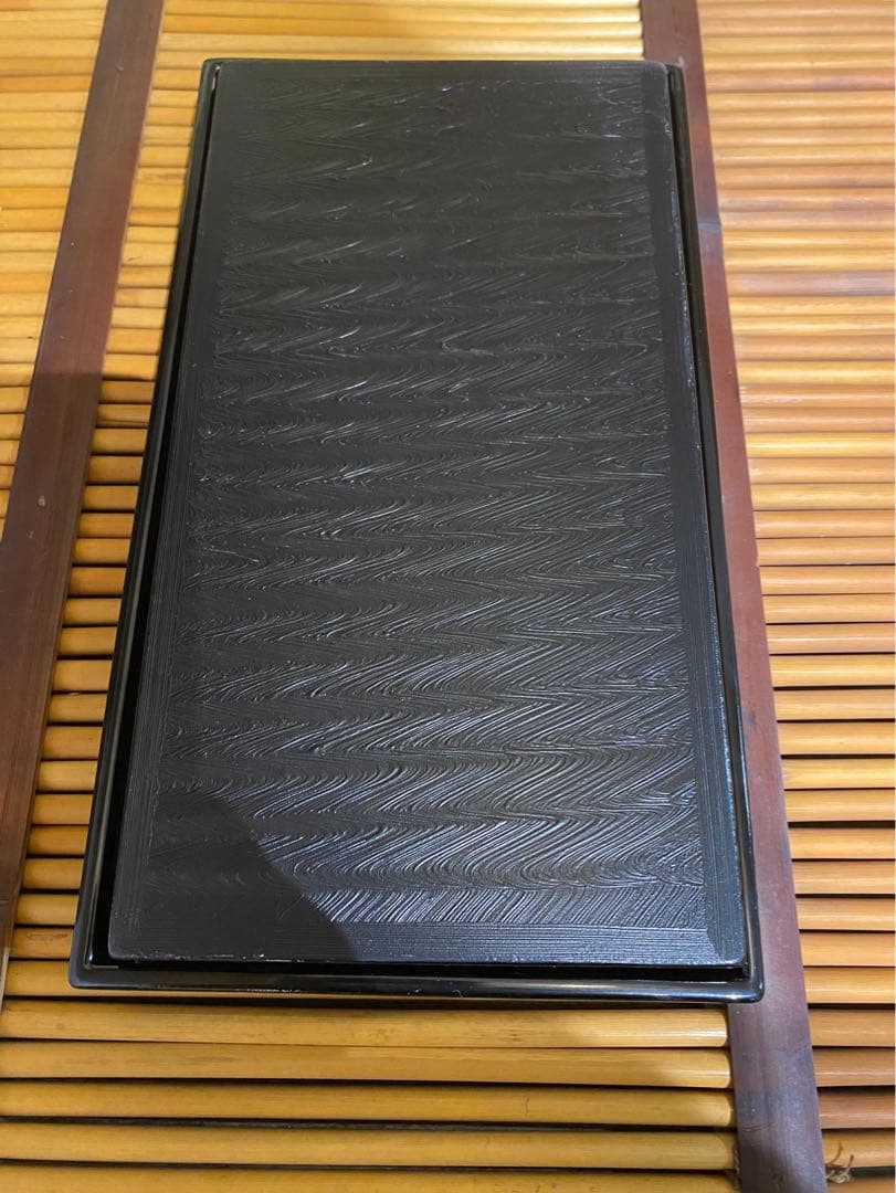 高岡塗 螺鈿細工 書道具 硯 木箱入