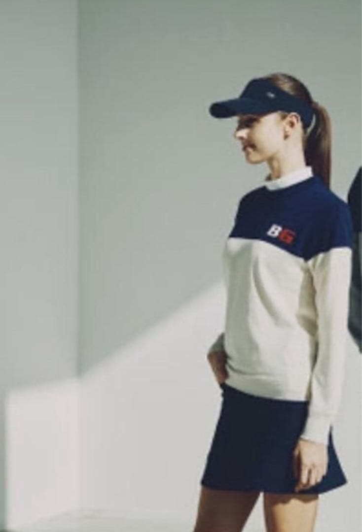 新品未使用 BRIEFING GOLFシルク カシミヤ ニット レディースM