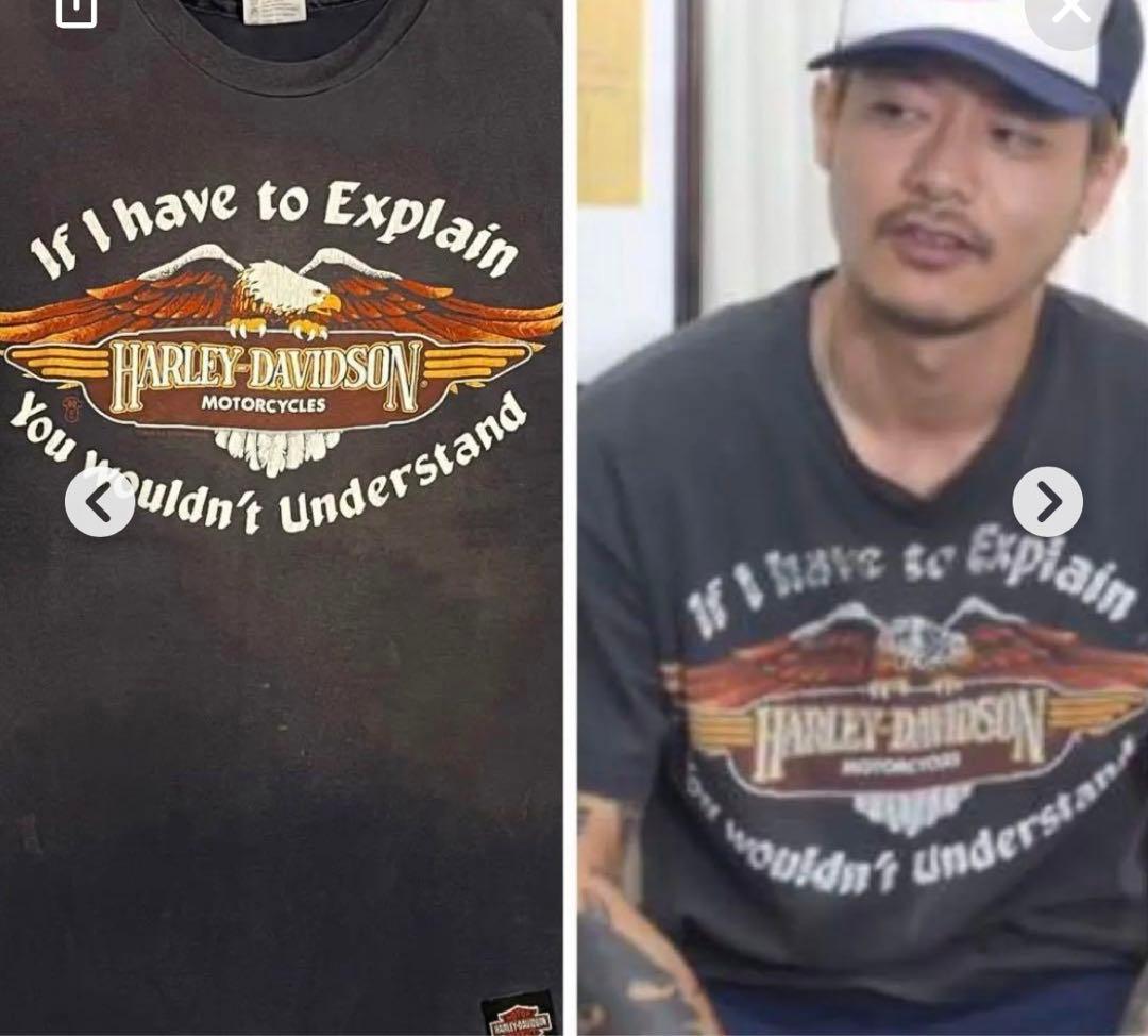 90's Harley Davidson Tシャツ L 山田レン着用 - メルカリ