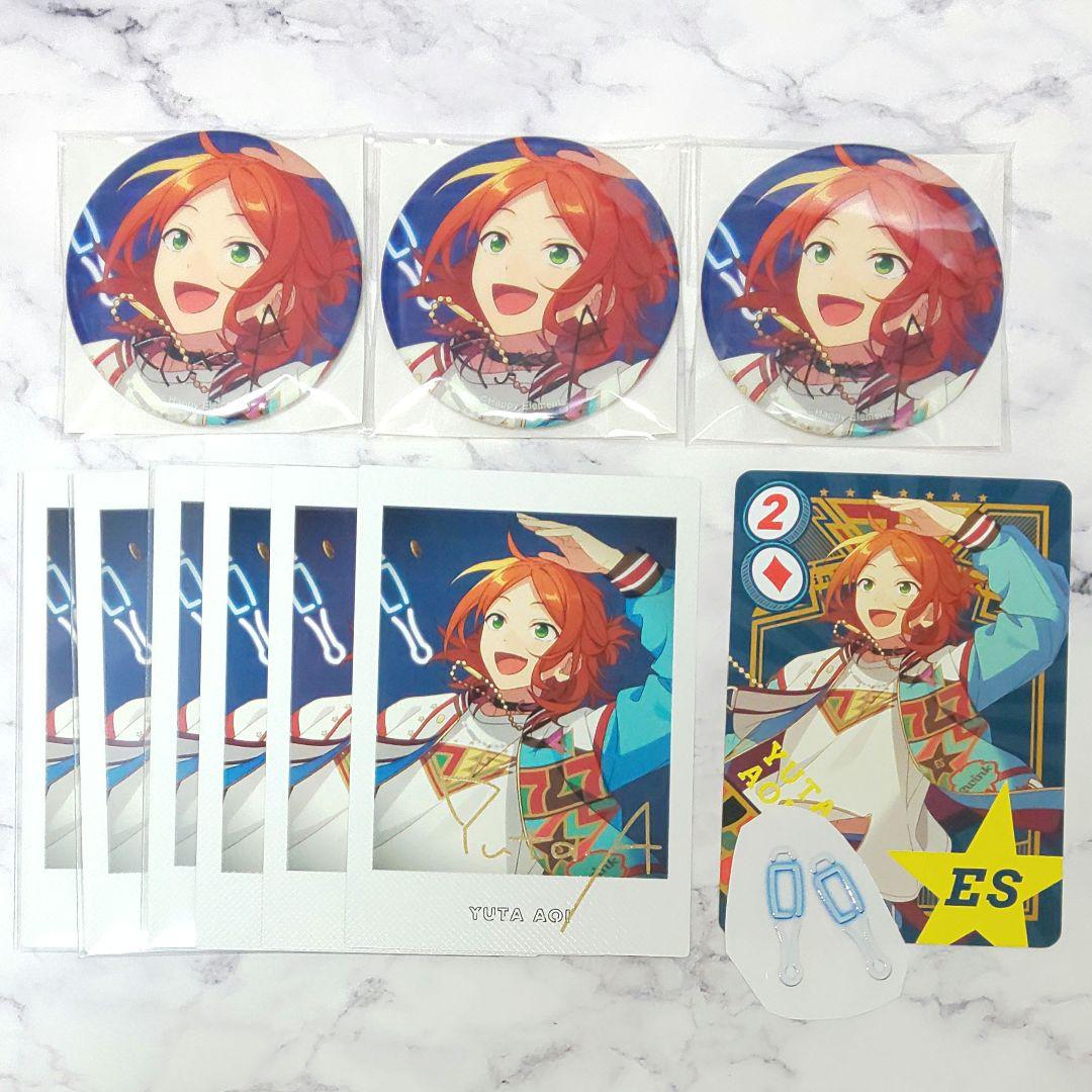 あんスタ 7周年 缶バッジ ぱしゃっつ プレイングカード コレクション缶
