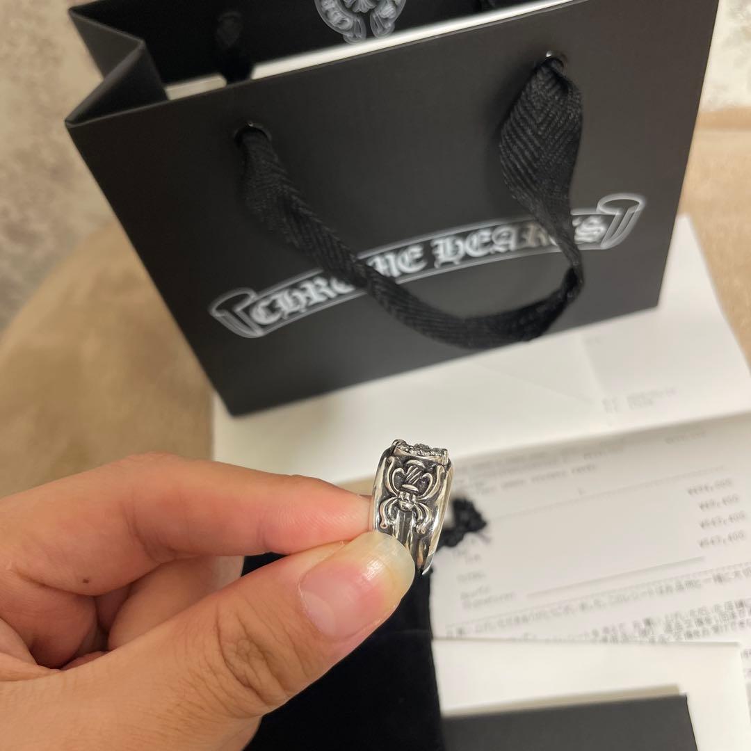 Chrome Hearts シルバーリングUS8号