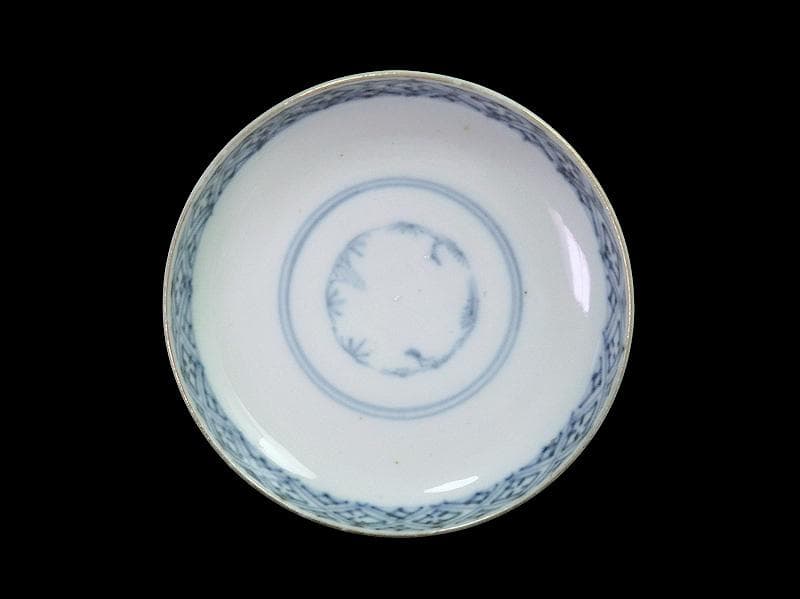 古伊万里 色絵 桐に鳳凰 丸紋に菊の図 蓋茶碗 4客 D200AS-fbut - メルカリ