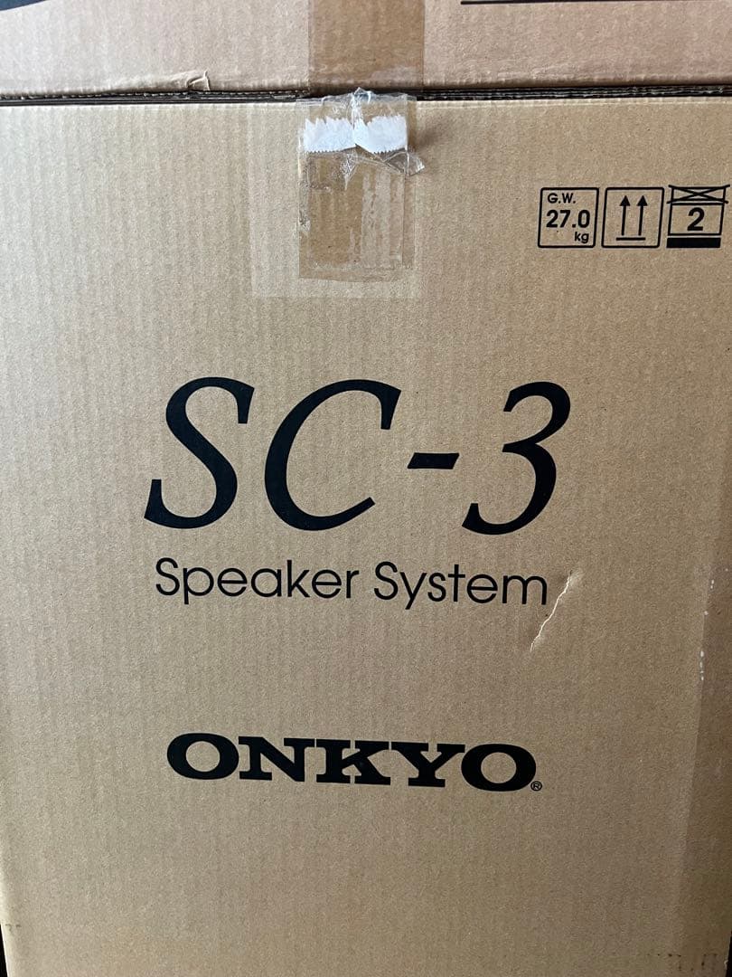 値下げしました‼️お値段交渉承ります❗️ONKYO SC-3 スピーカー