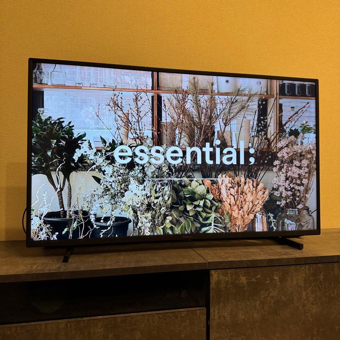 【超美品】Panasonic 40型4K液晶TV 2022年式 引取りで値引き可 超美品】Panasonic 40型4K液晶TV 2022年式 引取りで値引き