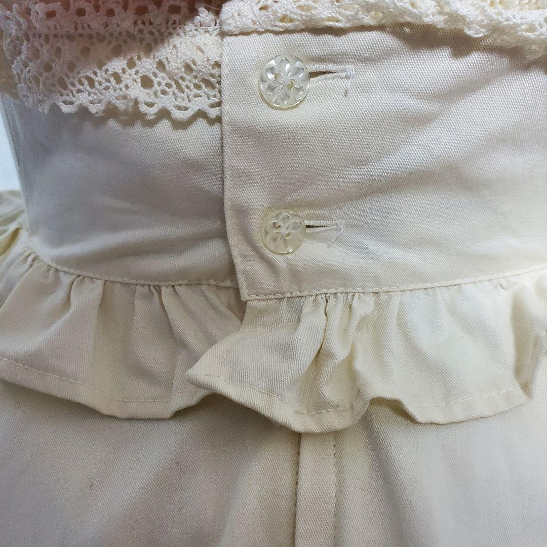 希少 BABY, コルセットスカート 生成 アイボリー