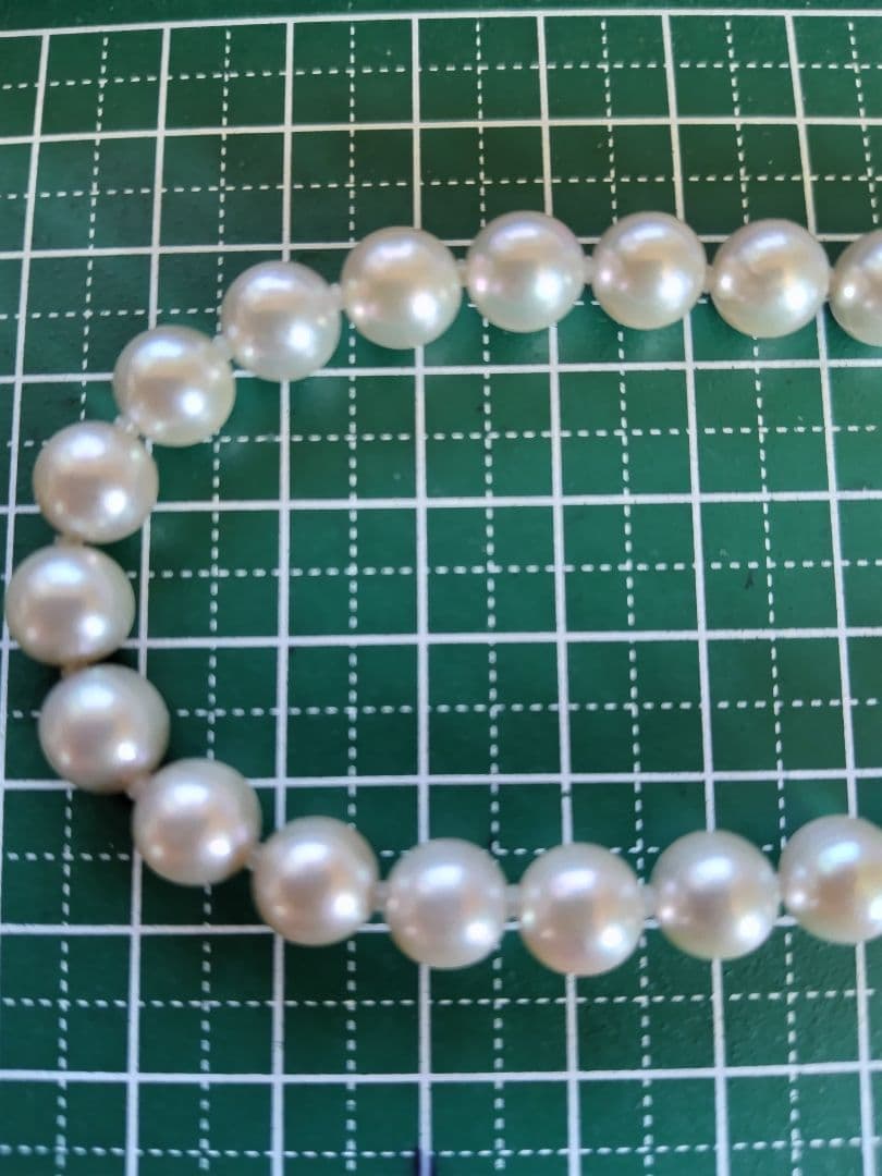 アコヤ真珠シルバーグレーの、3WAYネックレス アクセサリー