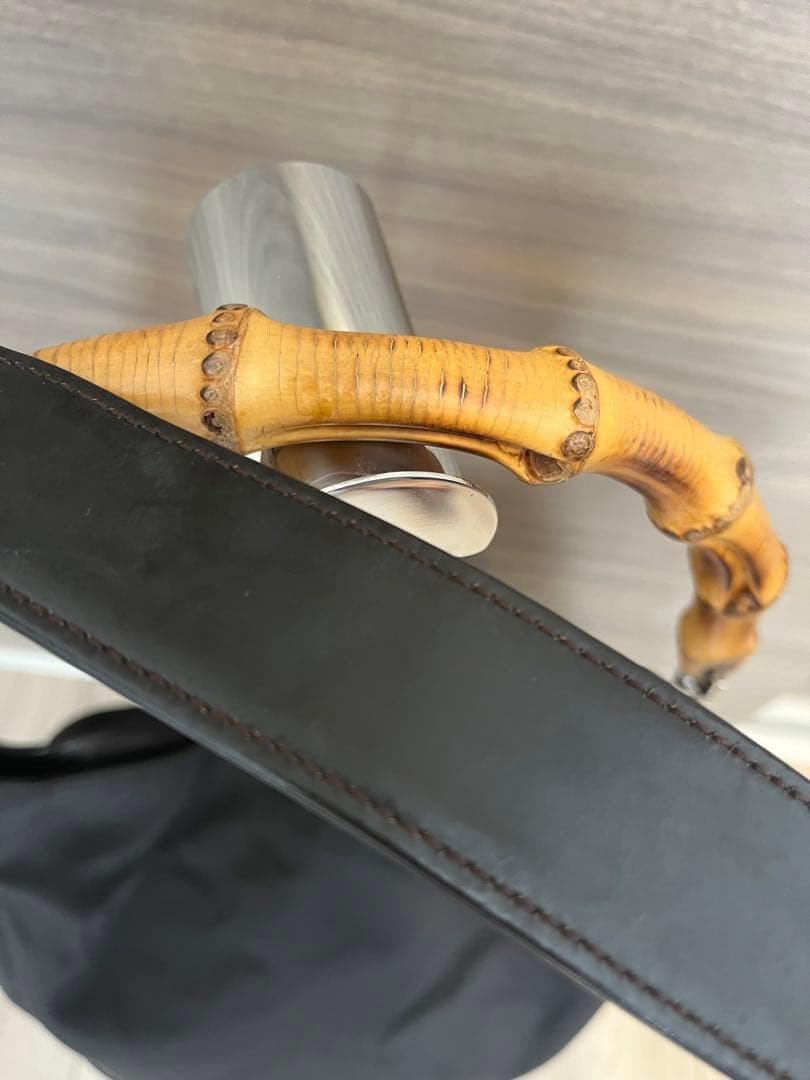 GUCCI トートバッグ バンブー 2way ブラウン グッチ