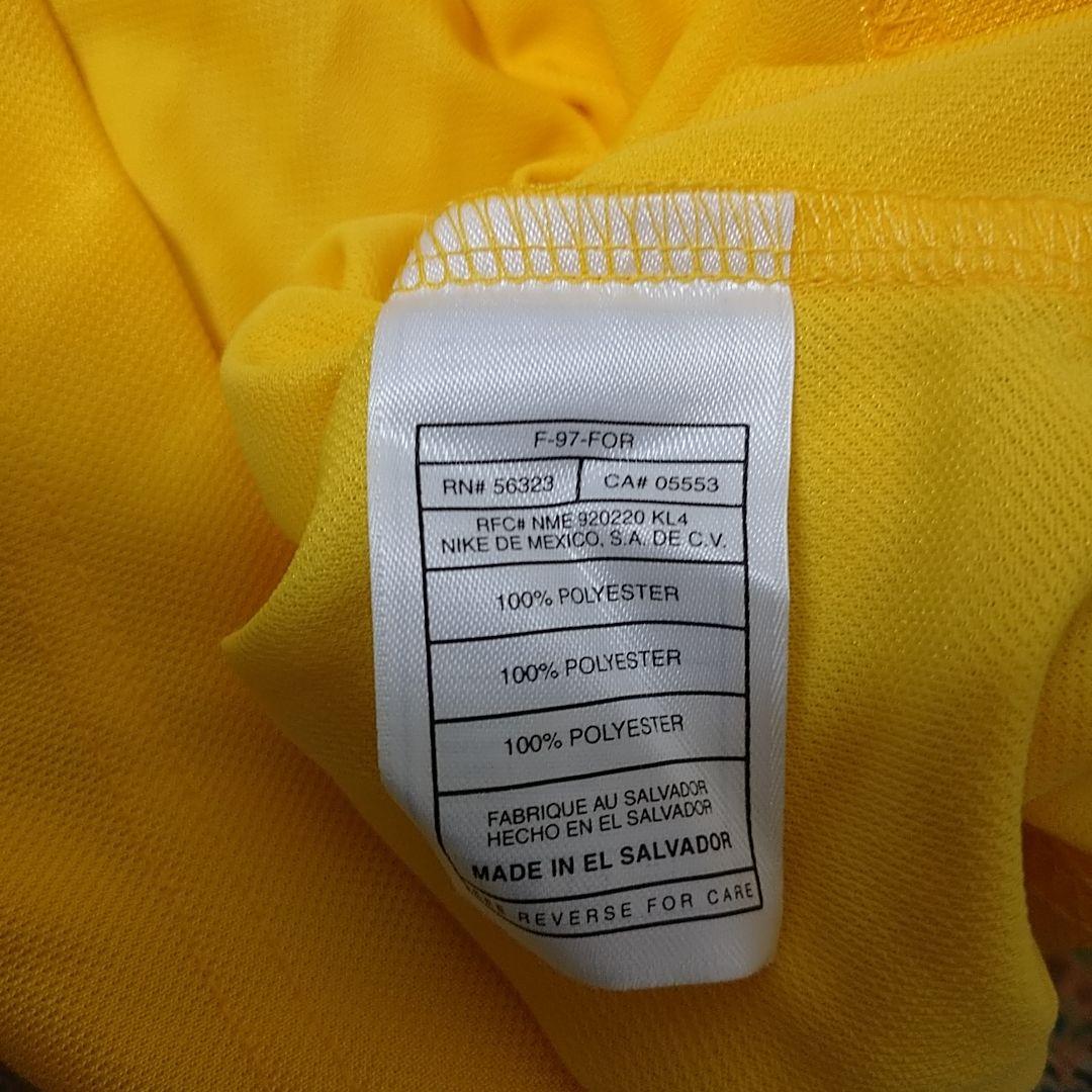 未使用)ナイキ 1997年コパ・アメリカ ブラジル代表ユニフォーム Mサイズ