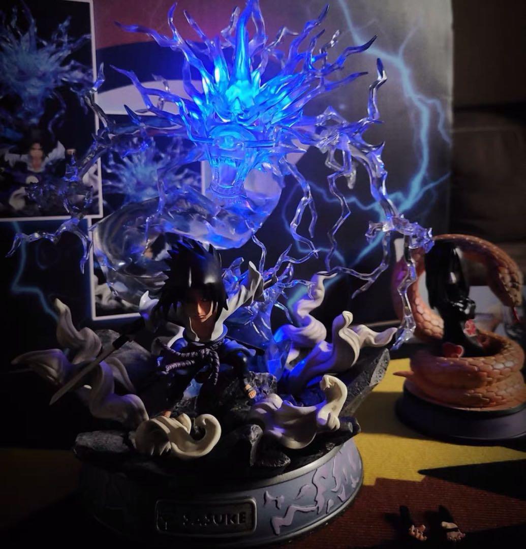 NARUTO ナルト うちはサスケ ガレージキット ガレキ スタチュー ④