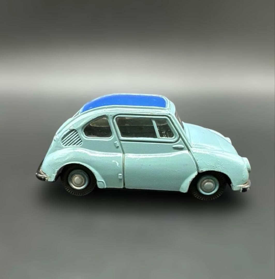ヴィンテージ★ スバル 360 モデルペット No.3 1/36 水色