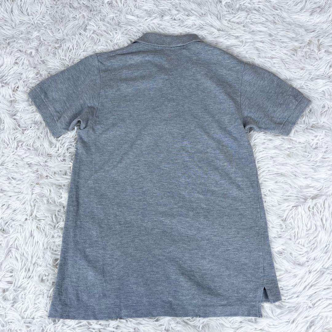 【美品】プレイコムデギャルソン ポロシャツ ハートワッペン刺繍 グレー