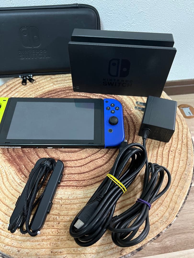Nintendo Switch ニンテンドースイッチ本体　YEL/BLU箱無し②