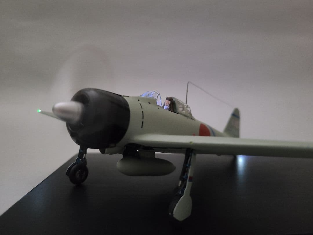 零式艦上戦闘機21型 リアルモーターライズ完成品 タミヤ1/48