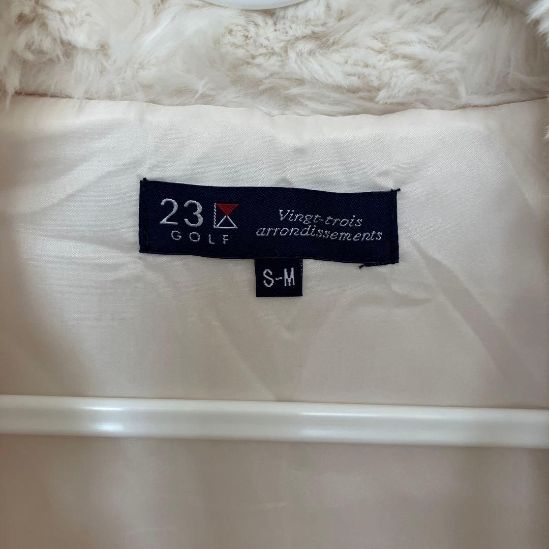 23区ゴルフレディースワンピース　白　Ｍ