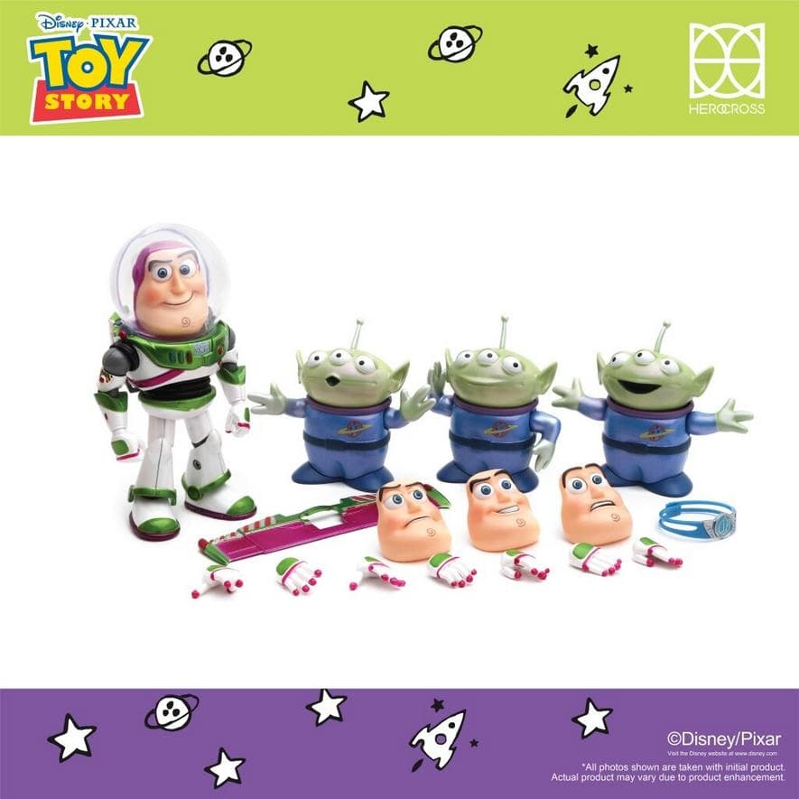 【HEROCROSS】正規品 バズ・ライトイヤー HMF#092 パールホワイト