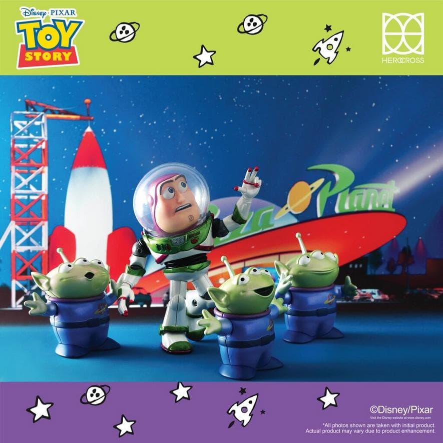 【HEROCROSS】正規品 バズ・ライトイヤー HMF#092 パールホワイト