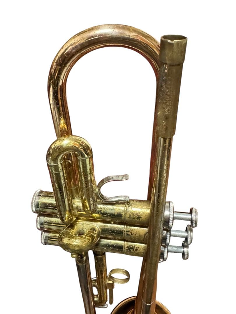 ジャンク 赤ベルYAMAHA トランペット YTR-3320 マウスピース付 - メルカリ