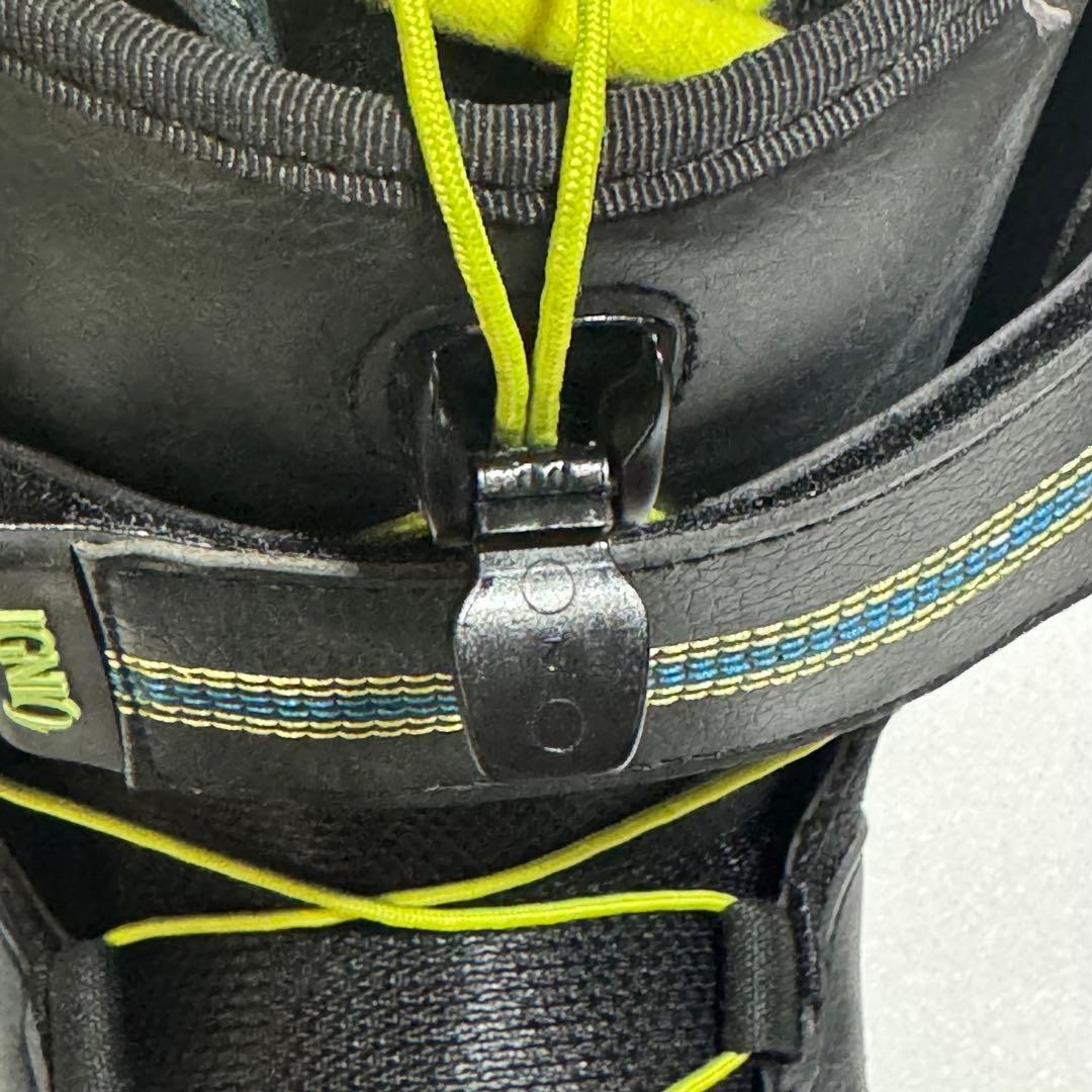 27cm IGNIO スノーボードブーツ黒黄緑ブラック格安激安特価メンズ初心者