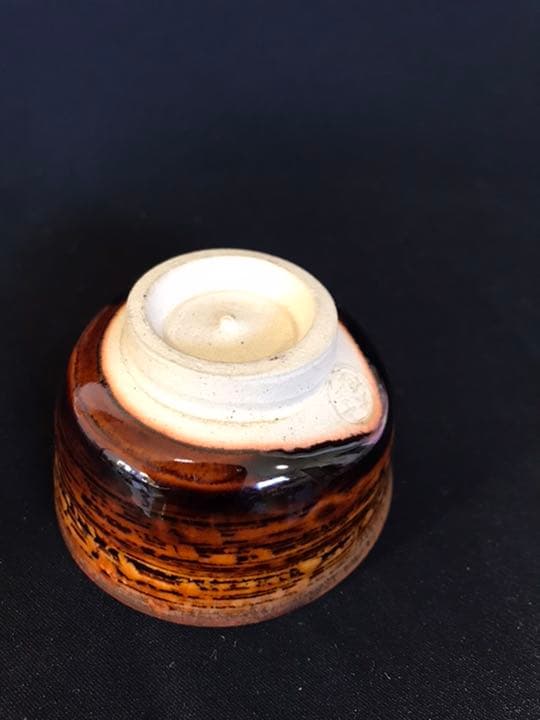 十代大樋長左衛門　大樋ぐい呑 共箱 共布 栞 本物保証K105