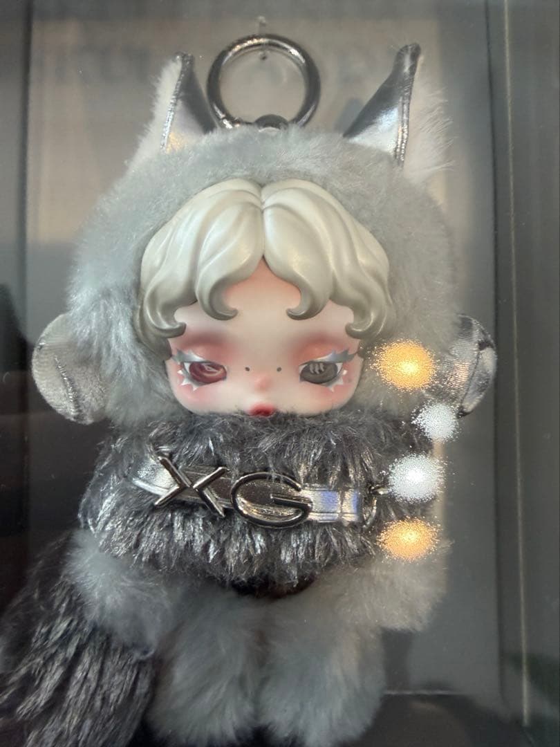 SKULL PANDA XGコラボ ぬいぐるみペンダント　popmart