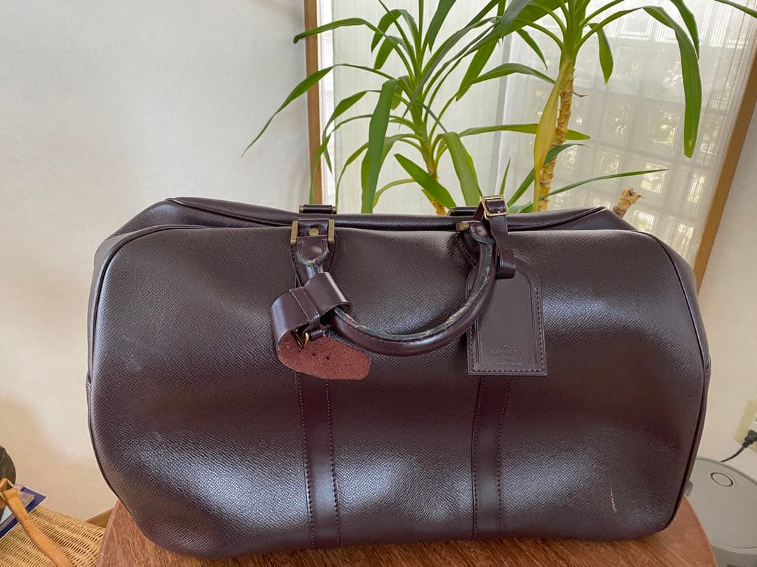 LOUIS VUITTON ケンダルGM ボストンバッグ タイガ/アカジュー