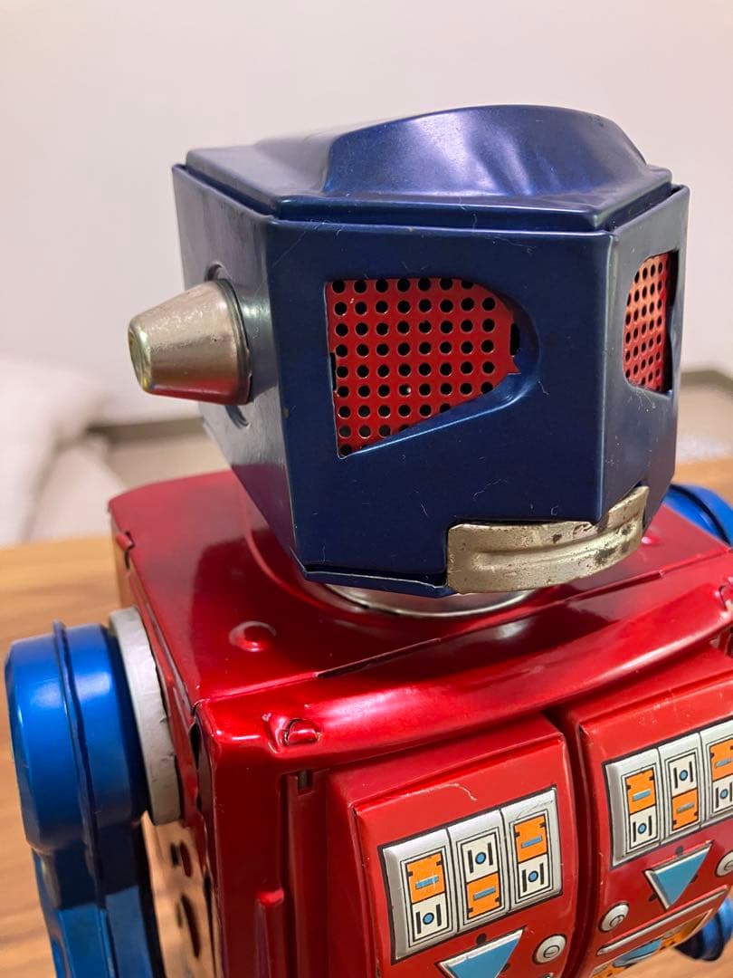 堀川製 ブリキ ロボット ニュー火星大王 動作確認済/検索 スーパー火星