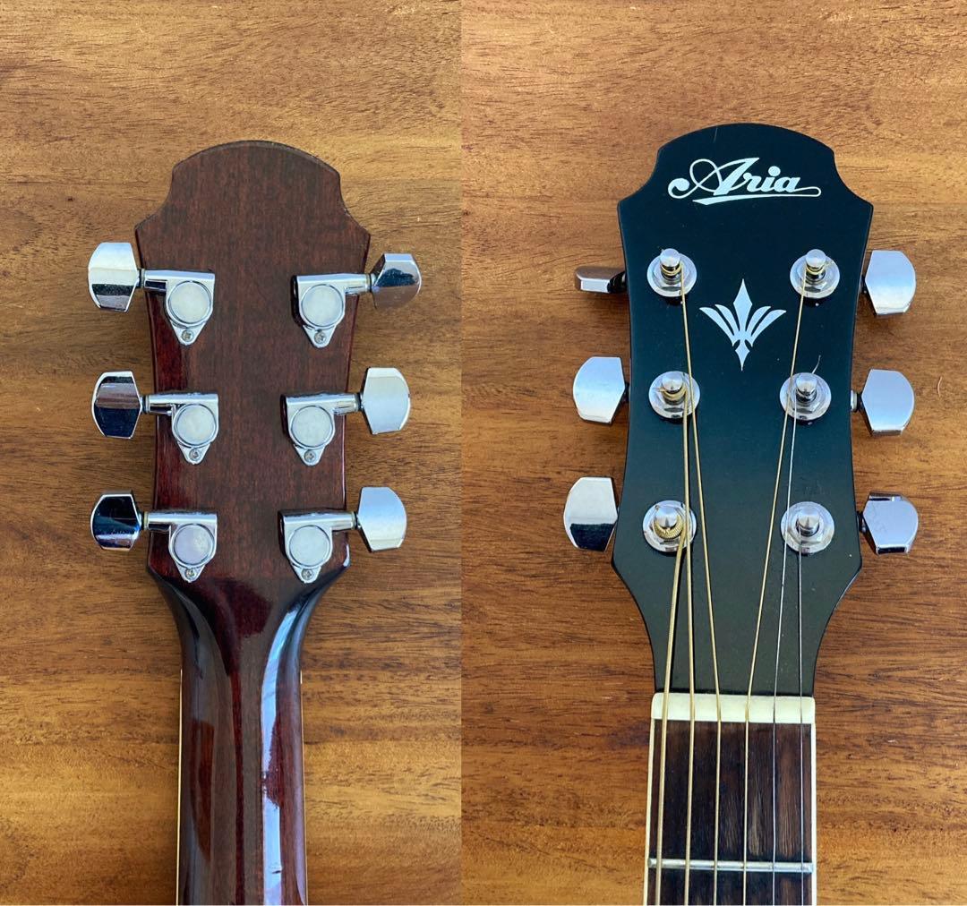 ARIA アリア FET-500 EBS サンバースト ソフトケース付き