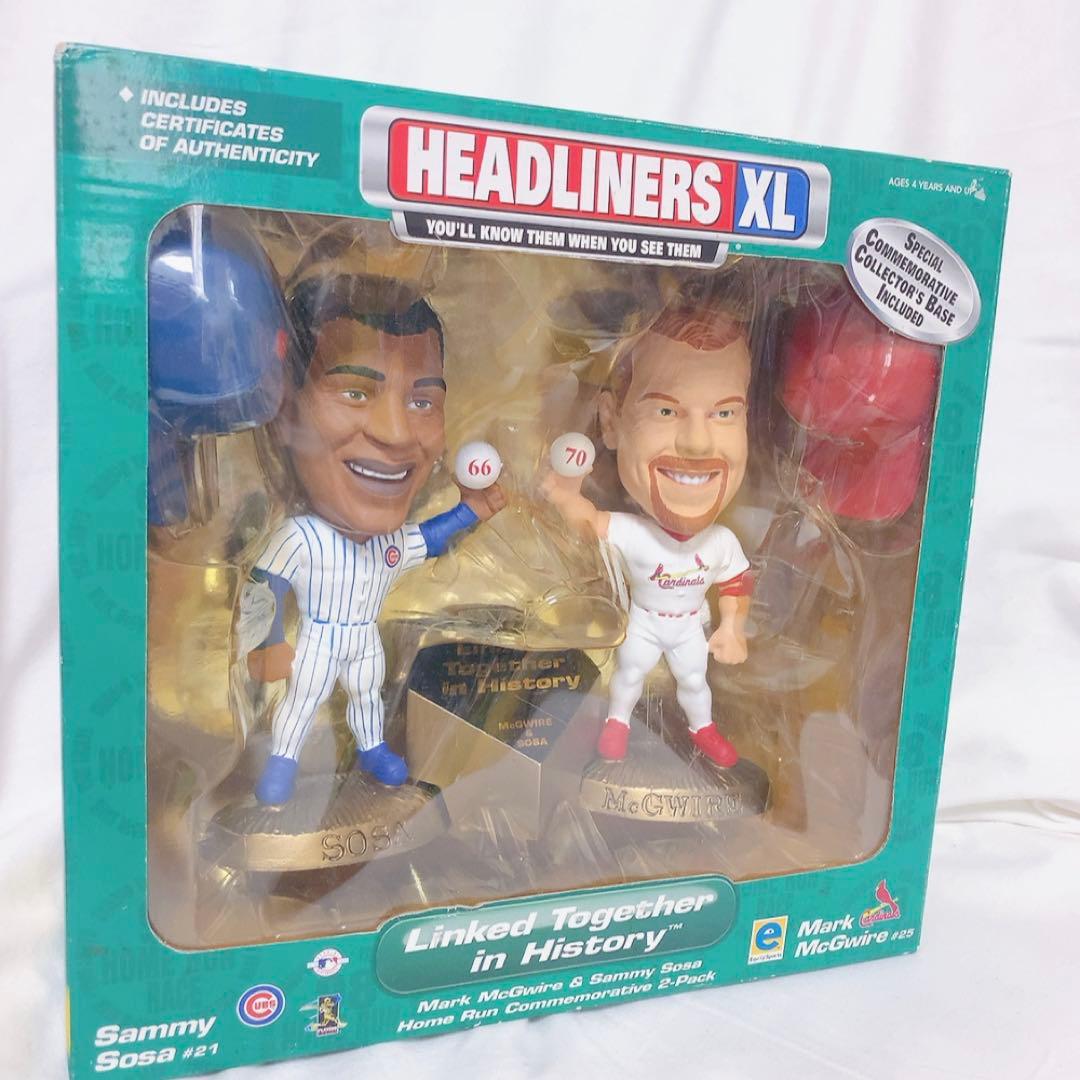 1998年MLB 記念フィギュア　サミーソーサー&マークマグワイア　未使用