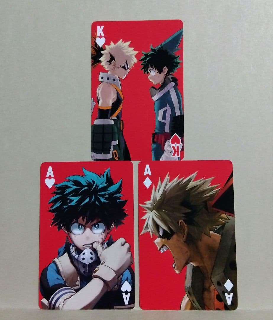 僕のヒーローアカデミア ヒロアカ BIGトランプ 爆豪勝己 ♤J【ヒロアカ