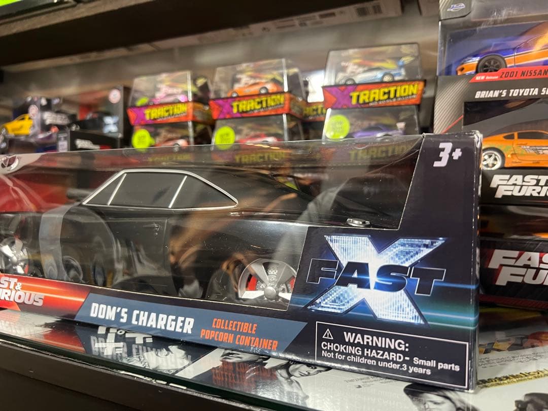 【希少】超特大 ワイルドスピード ミニカー ポップコーンバケット チャージャー