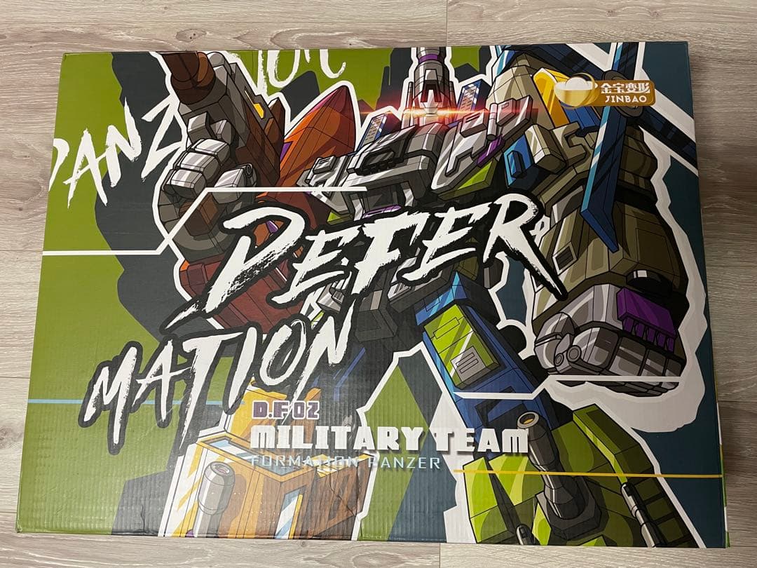 トランスフォーマー　JINBAO製 MILITARY TEAM　5体セット For Jinbao 5-in-1 Military Combiner Robot Oversized Transform