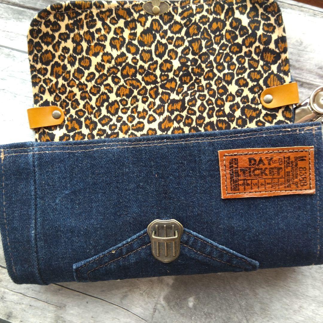 デニムリメイク長財布 あず