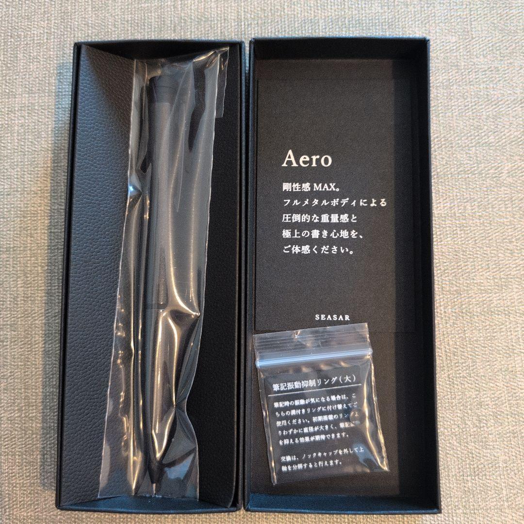 Aero 剛性感MAXシャープペン ブラック Seasar 高級シャープペン Aero｜剛性感MAXシャープペン / SEASAR