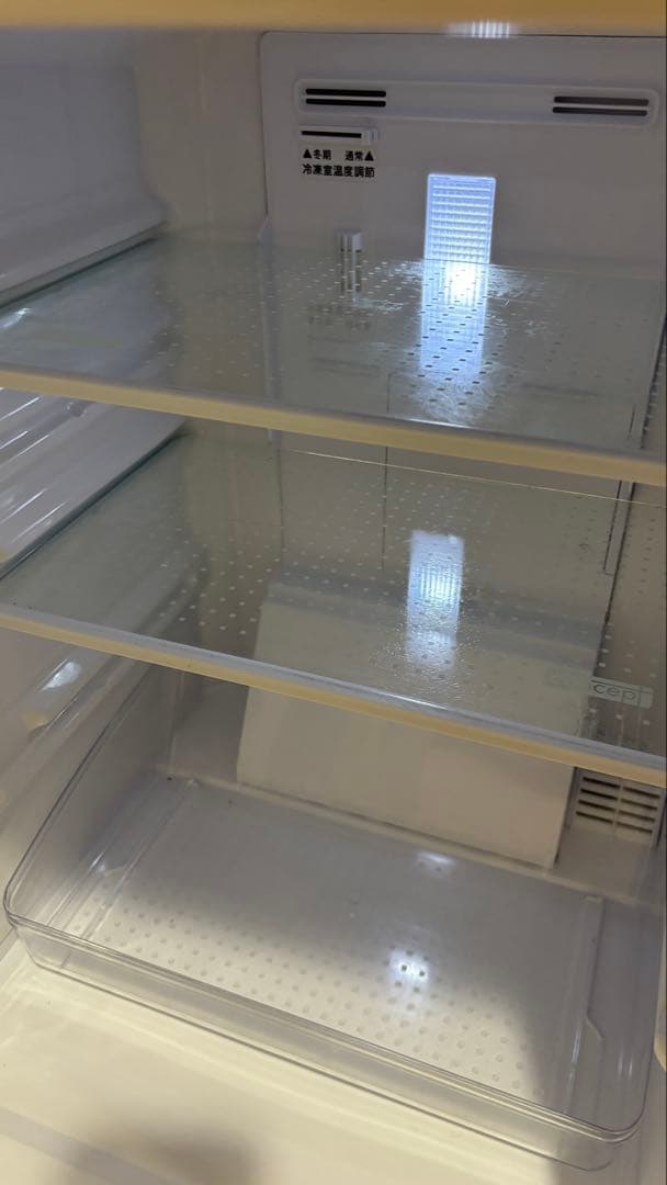 【送料込み‼️】シャープ 冷蔵庫 SJ-C14C-W 2017年製　どっちもドア