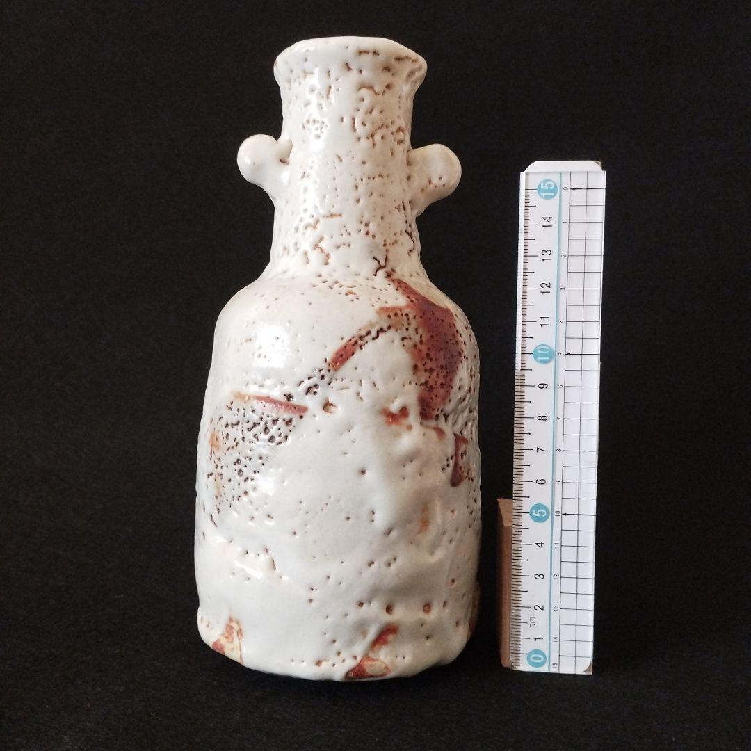 若尾利貞　志野花入