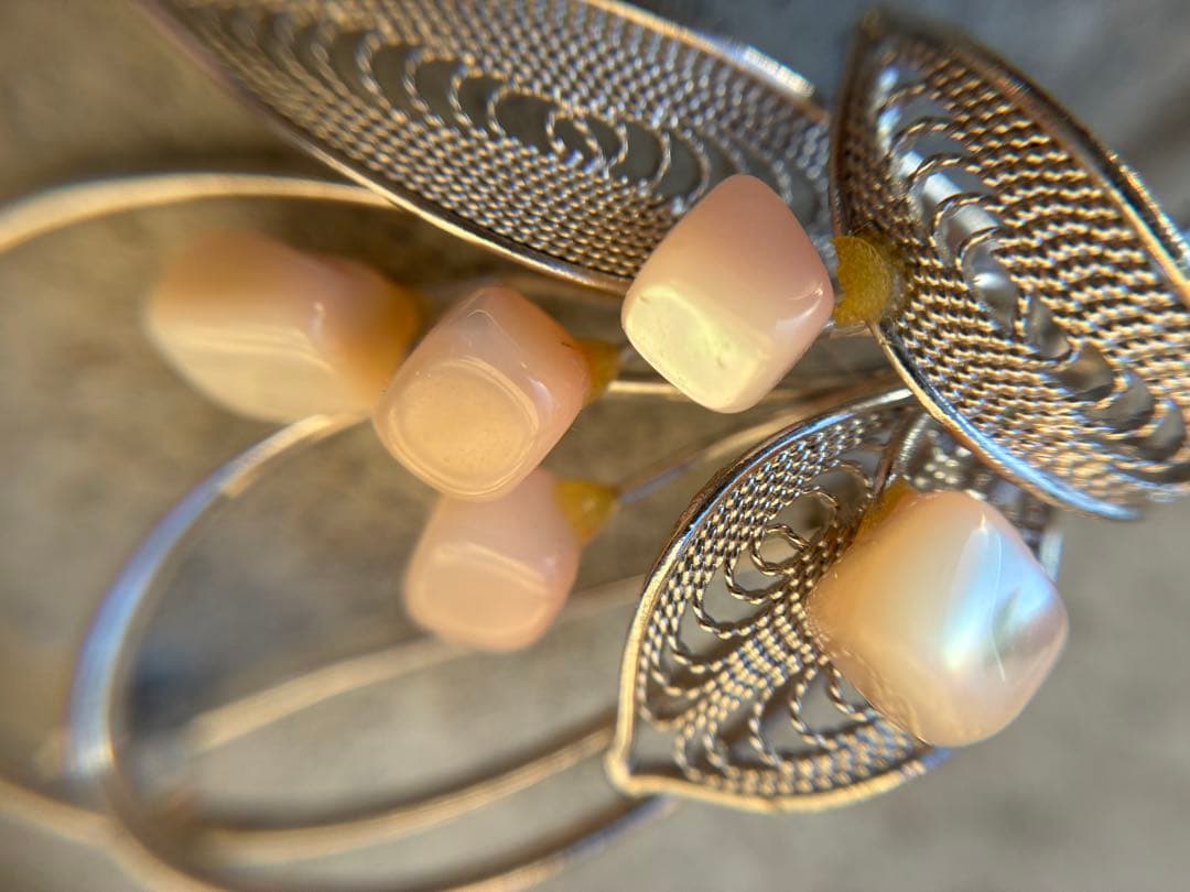 優*希様 ネックレス　リング　ブローチ　イヤリング　セット　珊瑚　さんご　サンゴ