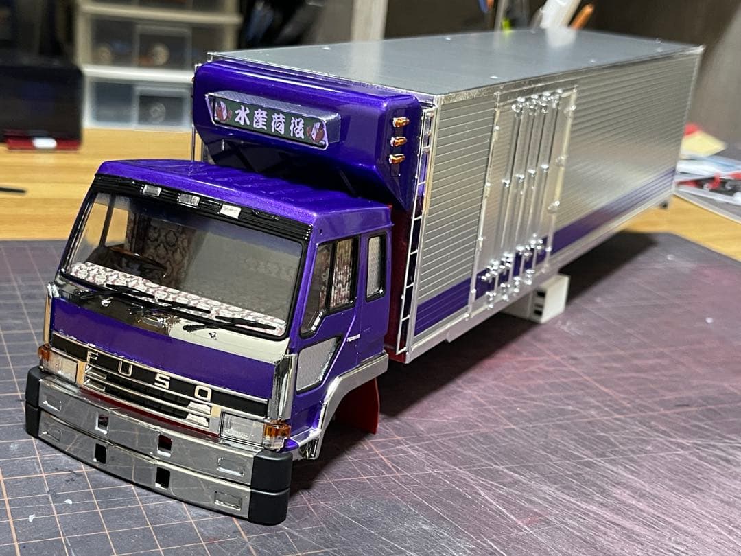 デコトラ‼️1/32 アオシマ製☆ザ・グレート 組立途中・ジャンク品☆