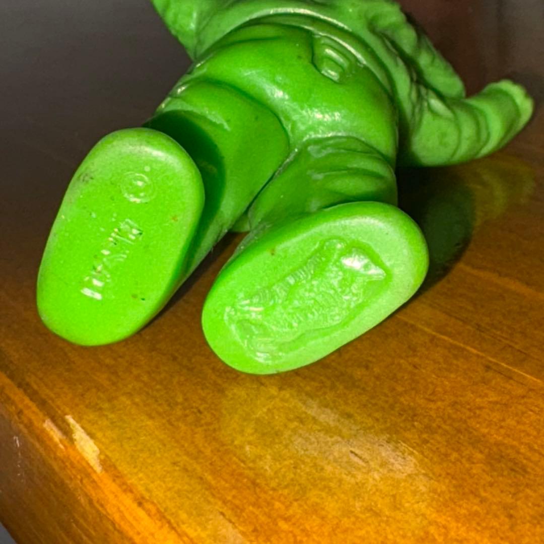 TAA6 当時物ソフビ　ブルマァク　イカルス星人　ミニサイズ　マルザン　マルサン