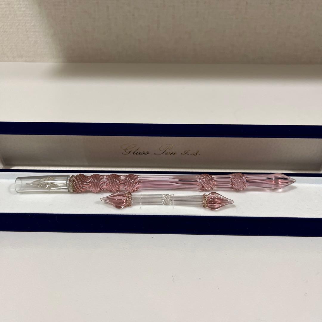 【新品未使用】佐瀬工業所 ガラスペン ソフトひねり ペン置き付き ソフトひねり ガラスペン 佐瀬工業所 | 佐瀬工業所