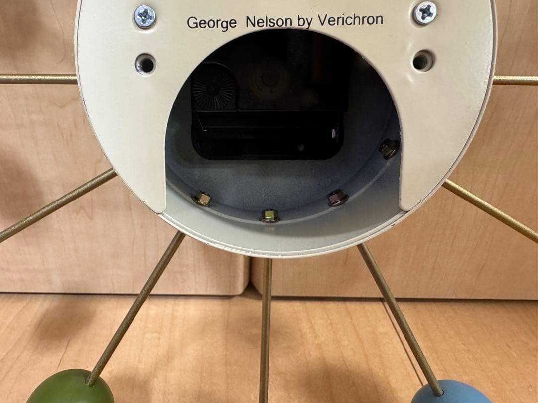 超美品 ジョージ・ネルソン ボールクロック 掛け時計