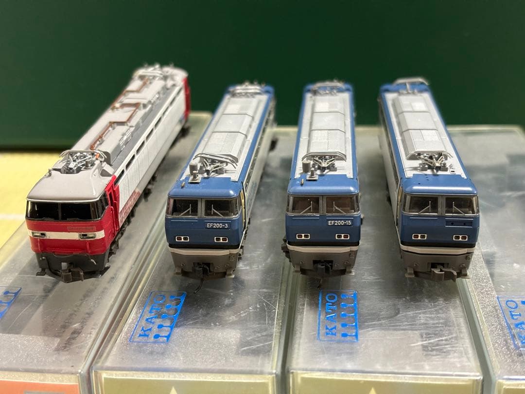 KATO EF200 EF500-901 Nゲージ 4両セット - メルカリ