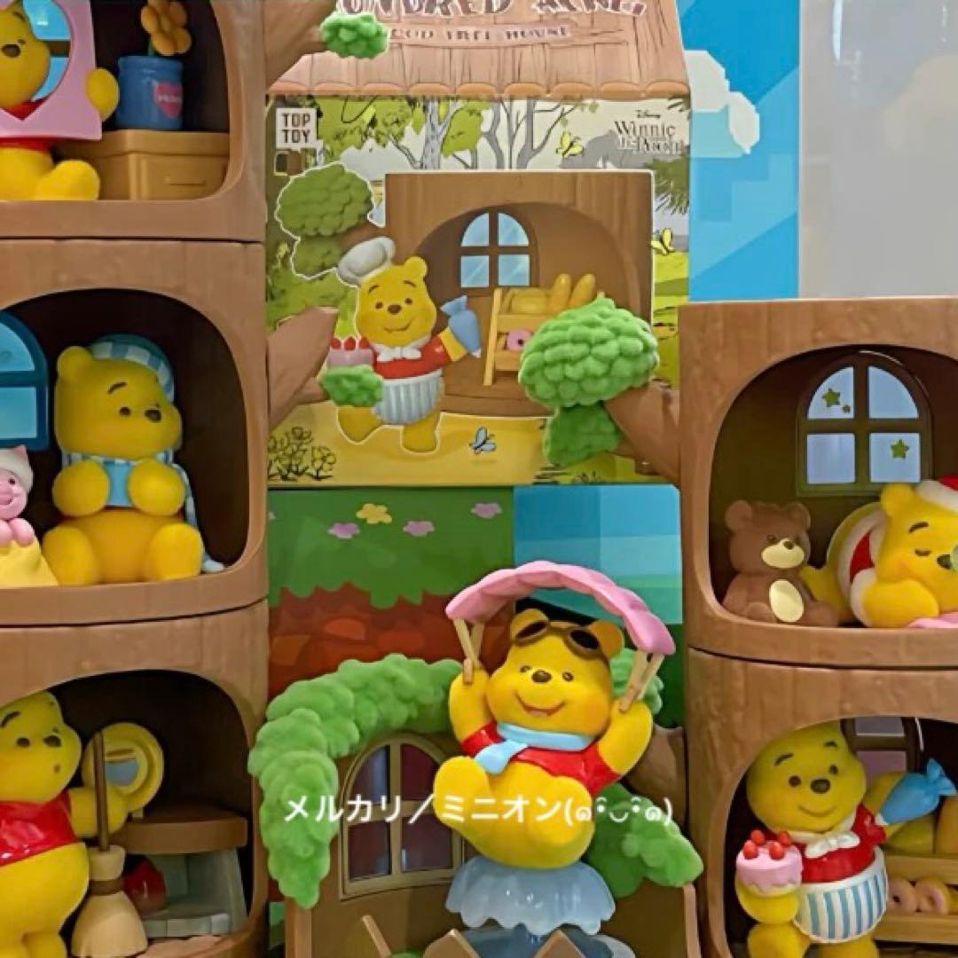 TOPTOY ディズニー くまのプーさん ツリーハウス フィギュア フルボックス