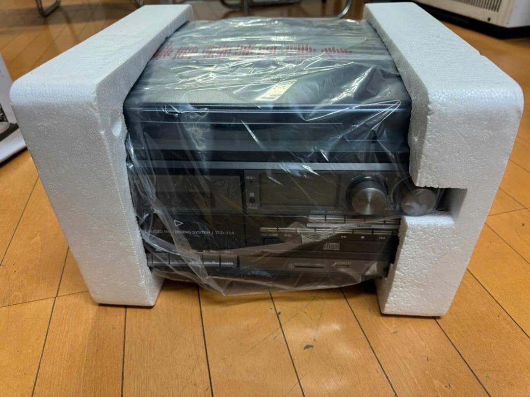 とうしょう 多機能 レコードプレーヤー TCD-114(GR)