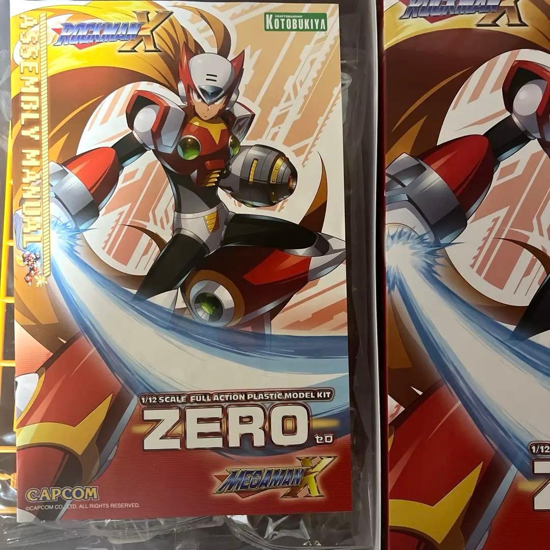 【未開封】コトブキヤ ロックマンX ゼロ プラモデル 壽屋 フィギュア
