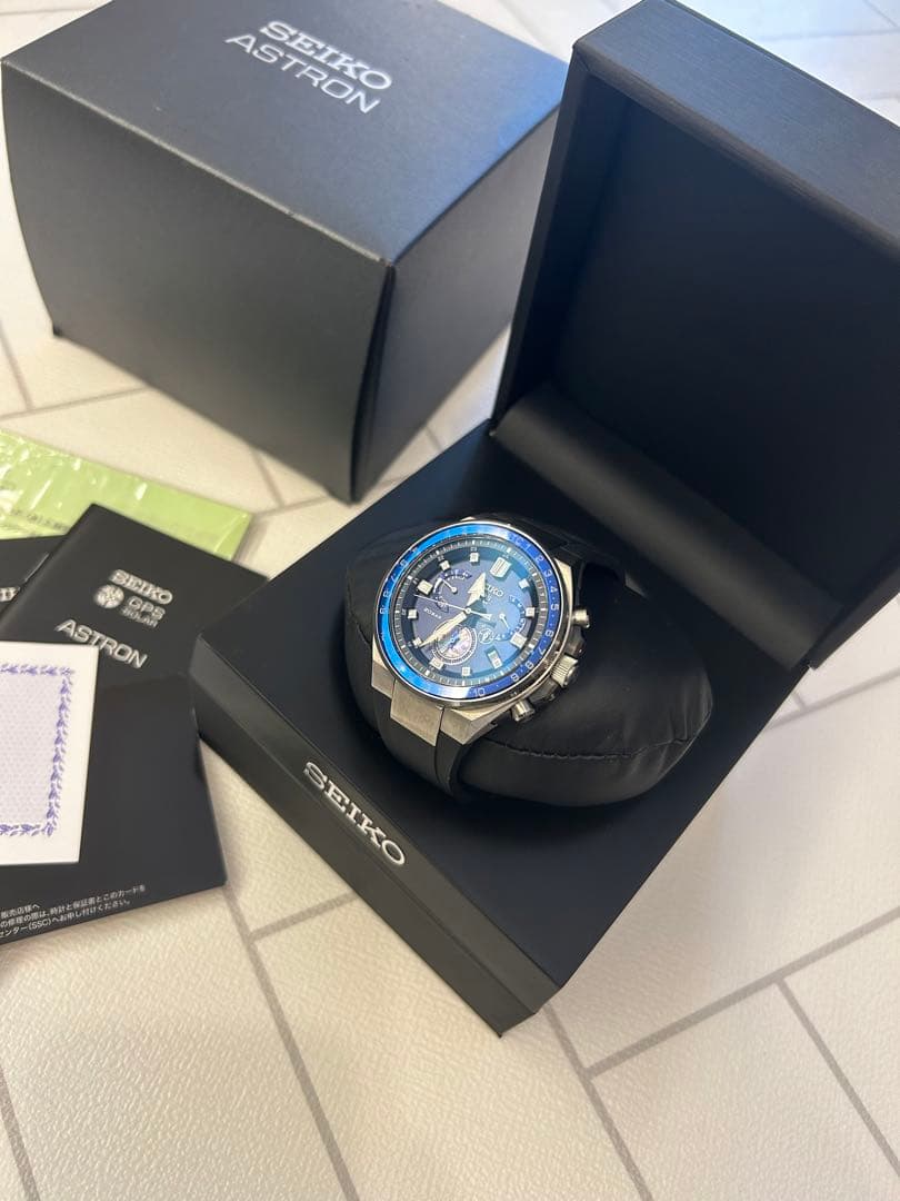 【極美品】セイコー アストロン SBXB167 SEIKO ASTRON ラバー