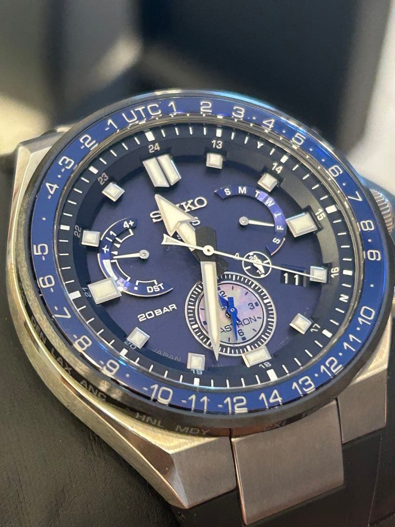 【極美品】セイコー アストロン SBXB167 SEIKO ASTRON ラバー