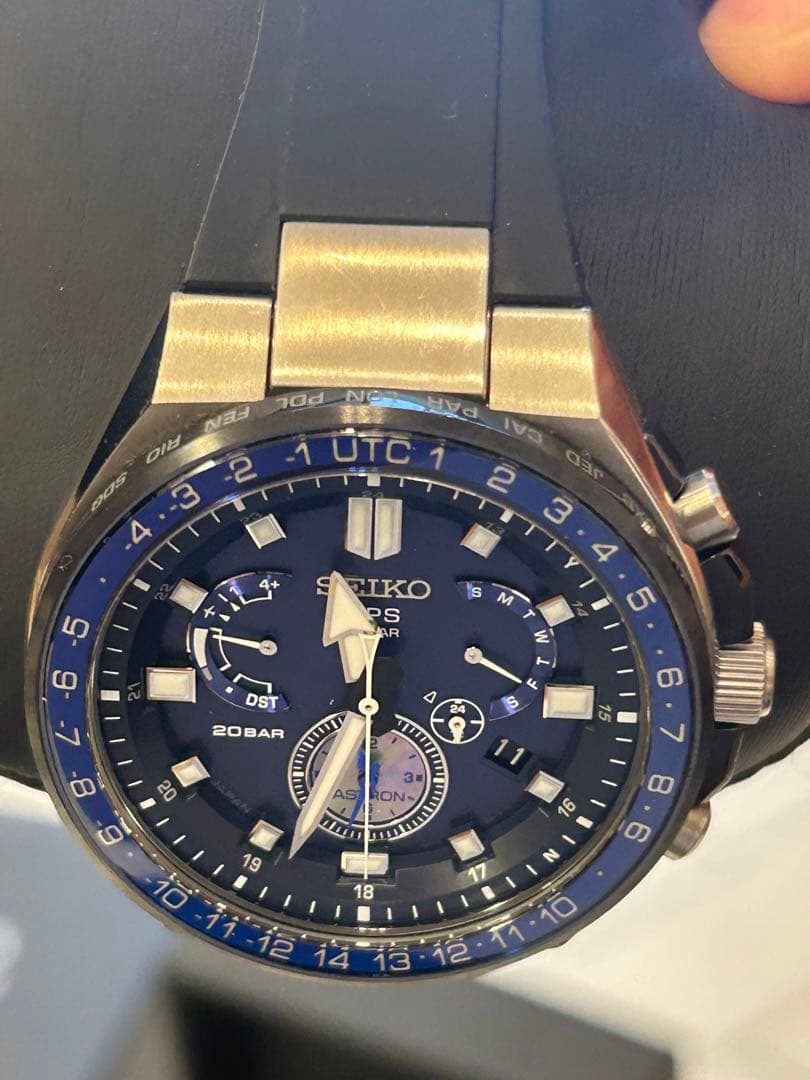 【極美品】セイコー アストロン SBXB167 SEIKO ASTRON ラバー