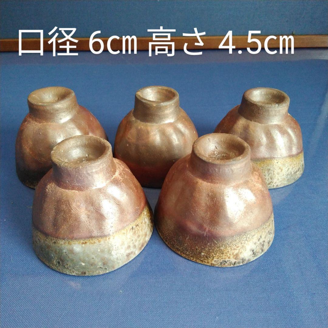 煎茶茶碗 備前焼 5椀セット www.campusflo.com